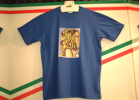 Original Print T-shirt 2006 Italian Festival PUMA in Tokyo